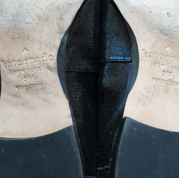 Kate Spade calliope black loafers/moccasins/flats - Picture 6 of 7